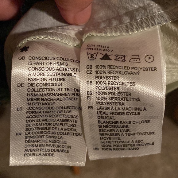 H&M Concious Collection Jungle dress - Picture 5 of 5